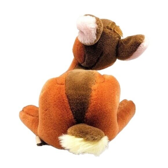 Disneyland Disney World Bambi Plush Brown 13" Doe Laying Deer Stuffed Vintage - Picture 4 of 11